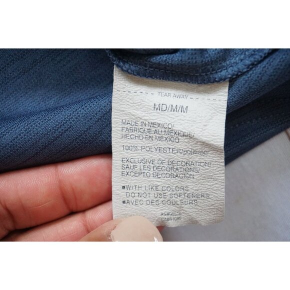 Under Armour Men's Blue Quarter-Zip Pullover – Size M - Picture 4 of 9